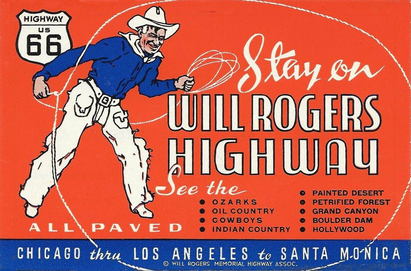 (image for) Will Rogers Highway Rt. 66